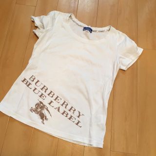 バーバリー(BURBERRY)のバーバリー♡白Tシャツ(Tシャツ(半袖/袖なし))