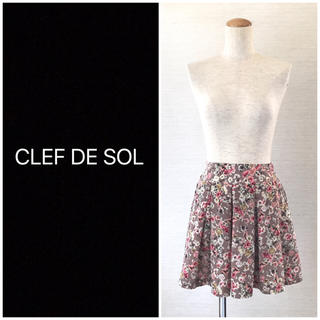 クレドソル(CLEF DE SOL)の❤️送料込❤️CLEF DE SOL フレアショートパンツ クレドソル(キュロット)