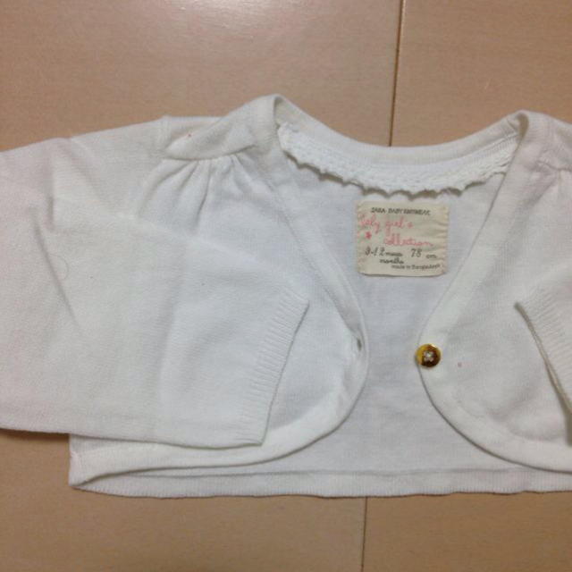 ZARA KIDS(ザラキッズ)の【ZARA BABY】ボレロカーデ キッズ/ベビー/マタニティのキッズ服女の子用(90cm~)(その他)の商品写真