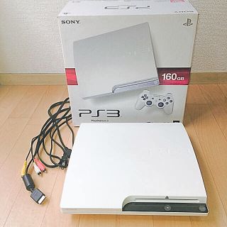 ソニー(SONY)のPS3 本体 160GB クラッシックホワイト 美品です！(家庭用ゲーム機本体)