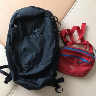 アークテリクス(ARC'TERYX)のアークテリクス マンティス26 ブラック マカ2 セット(バッグパック/リュック)