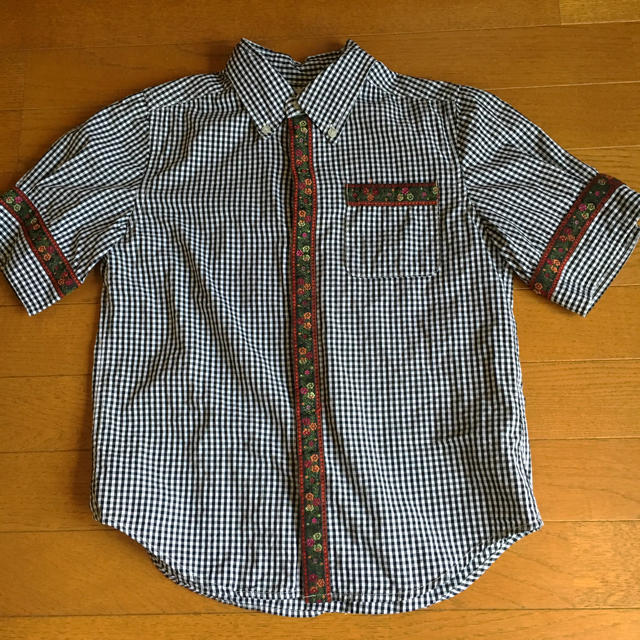 BEAMS BOY(ビームスボーイ)のBEAMS BOY ／ チェックシャツ 古着 レディースのトップス(シャツ/ブラウス(半袖/袖なし))の商品写真