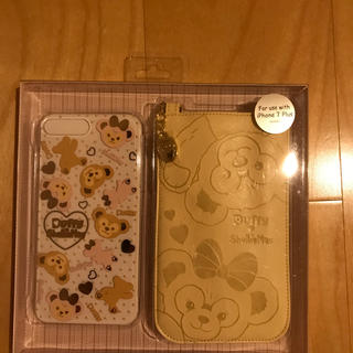 ディズニー(Disney)のiPhone7plus ケース カバー ダッフィー シェリーメイ 香港ディズニー(iPhoneケース)