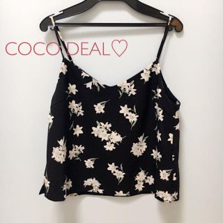 ココディール(COCO DEAL)のCOCO DEAL♡フラワー柄キャミ♡(キャミソール)