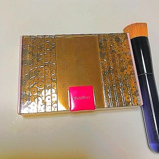 マキアージュ(MAQuillAGE)の【資生堂マキアージュコンパクトケース＆資生堂ファンデーションブラシ】(その他)