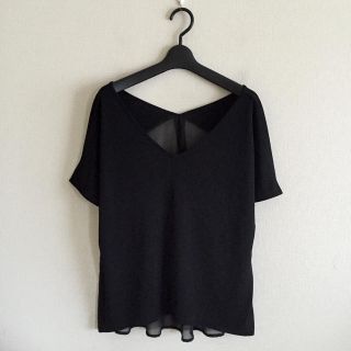 ブラックバイマウジー(BLACK by moussy)のBLACKbyマウジー♡黒色のプルオーバーシャツ(シャツ/ブラウス(半袖/袖なし))