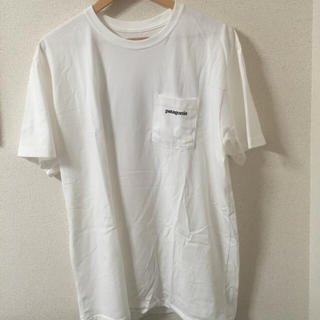 パタゴニア(patagonia)のPatagonia Tシャツ メンズL 白 新品未使用(Tシャツ/カットソー(半袖/袖なし))