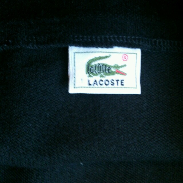 LACOSTE(ラコステ)の【★リカさま専用★】ラコステ 台形 スカート ベロア 秋冬物 レディース 黒 レディースのスカート(ミニスカート)の商品写真