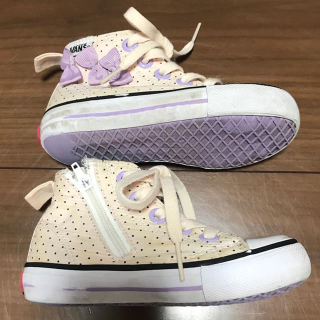 VANS(ヴァンズ)のVANS ハイカット スニーカー 17cm キッズ/ベビー/マタニティのキッズ靴/シューズ(15cm~)(スニーカー)の商品写真