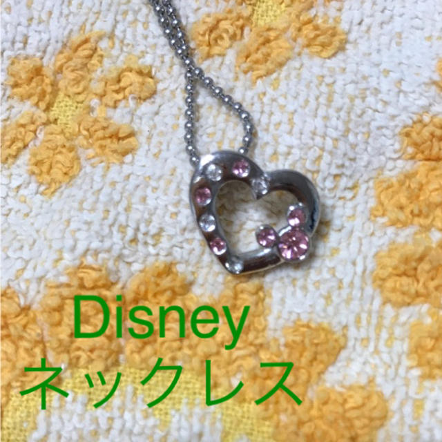 Disney(ディズニー)のDisney ネックレス ミッキー ハートモチーフ レディースのアクセサリー(ネックレス)の商品写真
