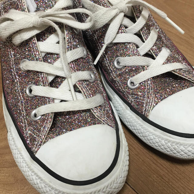 CONVERSE(コンバース)のコンバース💗ピンクラメオールスター💗 レディースの靴/シューズ(スニーカー)の商品写真