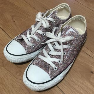 コンバース(CONVERSE)のコンバース💗ピンクラメオールスター💗(スニーカー)