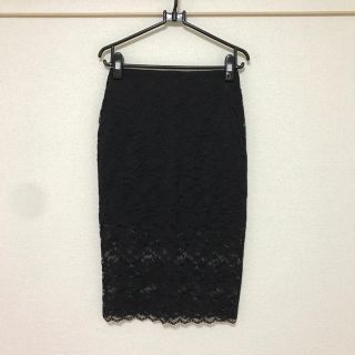 ザラ(ZARA)の【美品】ZARA ♡総レースペンシルスカート(ひざ丈スカート)