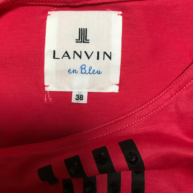 LANVIN en Bleu(ランバンオンブルー)のランバンオンブルー Tシャツ レディースのトップス(Tシャツ(半袖/袖なし))の商品写真