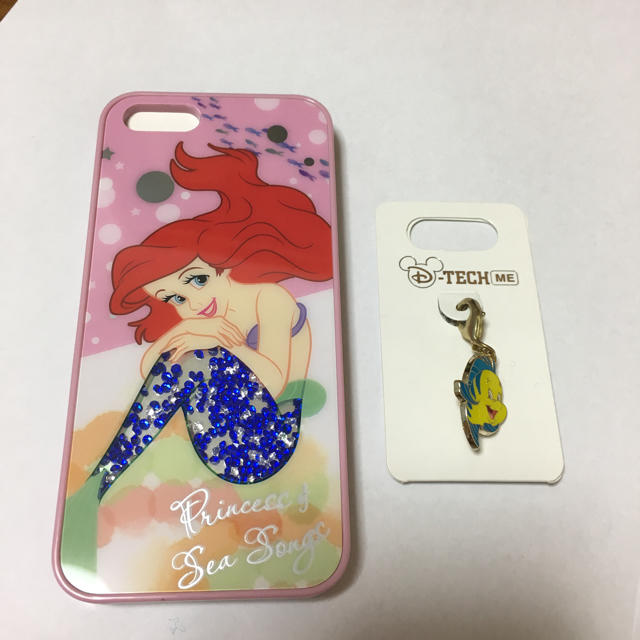 Disney(ディズニー)のiPhone5/5s ケース アリエル スマホ/家電/カメラのスマホアクセサリー(iPhoneケース)の商品写真