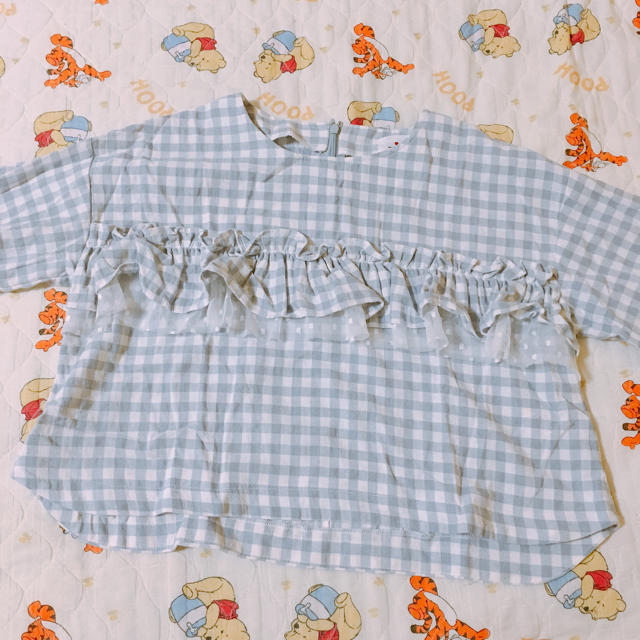 merry jenny(メリージェニー)のmerryjenny フリルトップス レディースのトップス(Tシャツ(半袖/袖なし))の商品写真