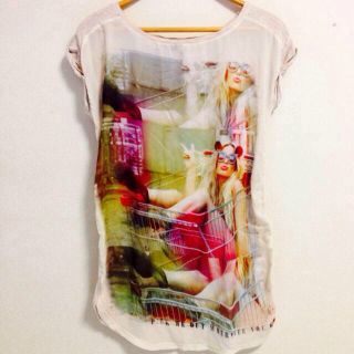 ベルシュカ(Bershka)のBershka／プリントTシャツ(Tシャツ(半袖/袖なし))