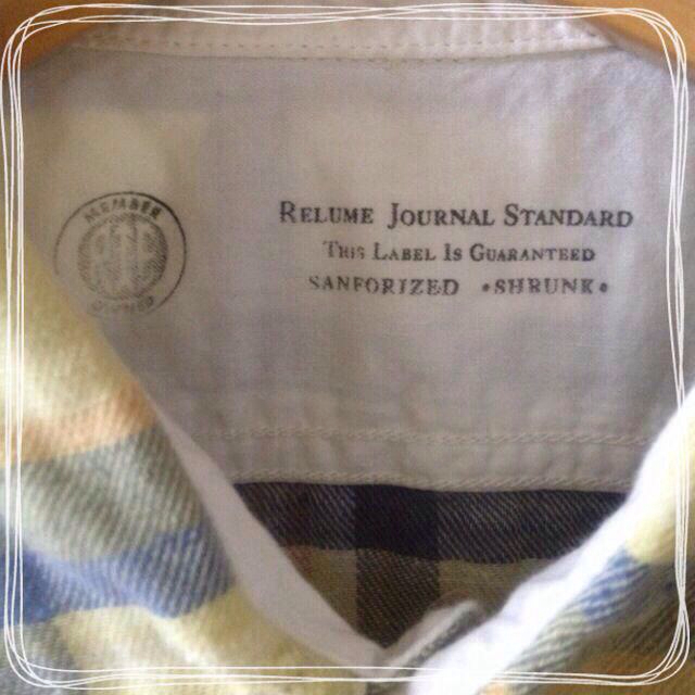 JOURNAL STANDARD(ジャーナルスタンダード)の綿麻チェックシャツ レディースのトップス(シャツ/ブラウス(長袖/七分))の商品写真