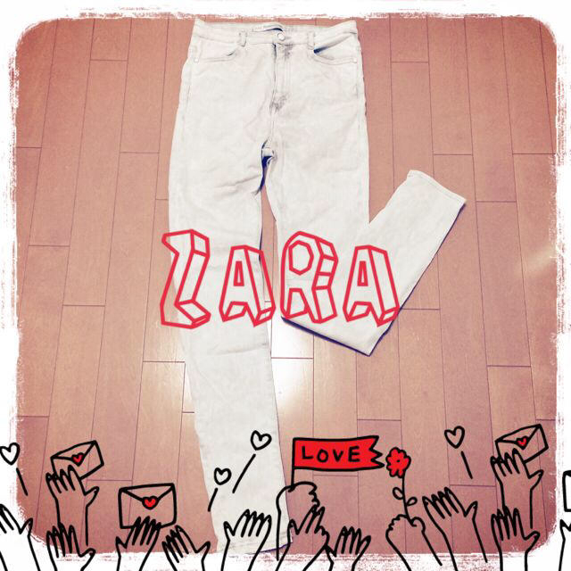 ZARA(ザラ)の今季！ハイウエスト♥︎スキニーパンツ♥︎ レディースのパンツ(デニム/ジーンズ)の商品写真