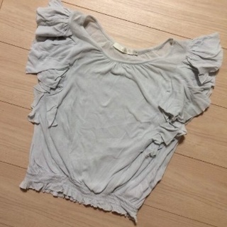 ココディール(COCO DEAL)のココディール♡袖フリルトップス(Tシャツ(半袖/袖なし))