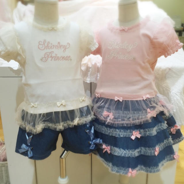 新品タグ付き シャーリーテンプル シャーリープリンセスＴシャツ♡キッズ服女の子用(90cm~)