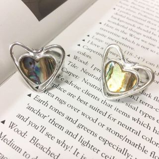 【大人気により増販】heart shell ring(リング)