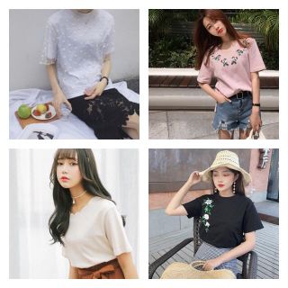 ドットチュールTシャツ(Tシャツ(半袖/袖なし))