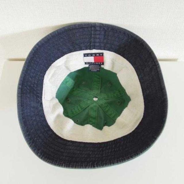 TOMMY HILFIGER(トミーヒルフィガー)のトミーヒルフィガー ハット USA製 グリーン(k-075) メンズの帽子(ハット)の商品写真