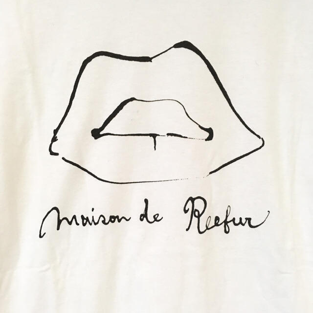 Maison de Reefur(メゾンドリーファー)のメゾンドリーファー 限定リップTシャツ レディースのトップス(Tシャツ(半袖/袖なし))の商品写真