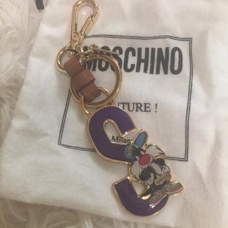 モスキーノ(MOSCHINO)の正規 MOSCHINO チャーム 未使用自宅保管(キーホルダー)