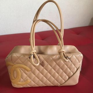 シャネル(CHANEL)のCHANELカンボンラインバッグ(ハンドバッグ)