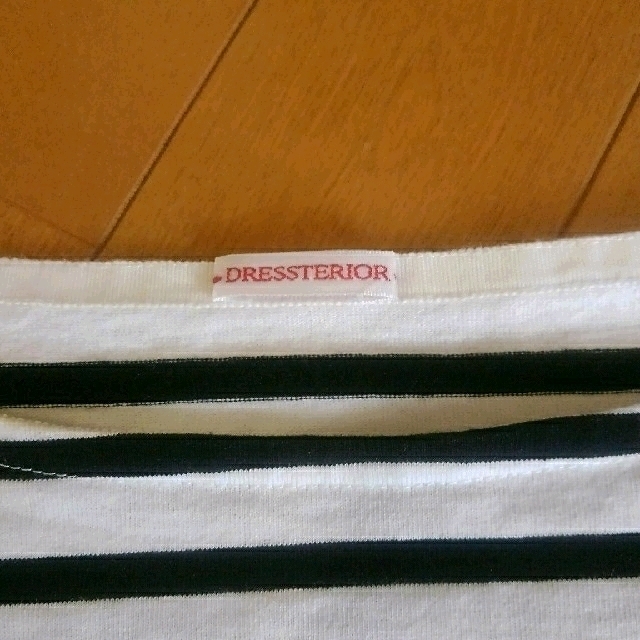 DRESSTERIOR(ドレステリア)のドレステリア　ボーダープルオーバー レディースのトップス(カットソー(半袖/袖なし))の商品写真