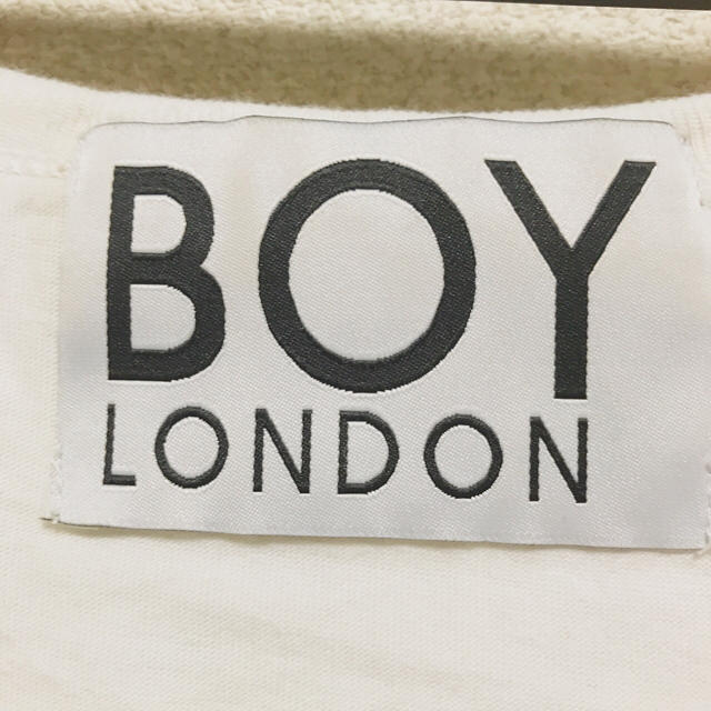 Boy London(ボーイロンドン)の正規品 BOY LONDON ボーイロンドン 白 ホワイト タンクトップ  メンズのトップス(タンクトップ)の商品写真