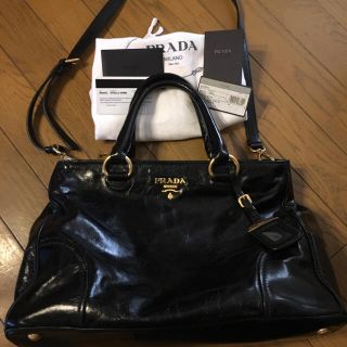 プラダ(PRADA)の確実正規品 PRADA 2way ショルダーバッグ (ショルダーバッグ)