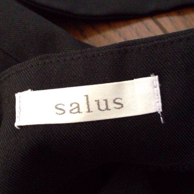 salus(サルース)のジャンスカ サスペンダー風スカート レディースのスカート(ミニスカート)の商品写真