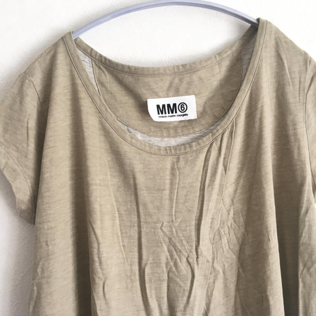 MM6(エムエムシックス)のMM6◎スリットTシャツ レディースのトップス(Tシャツ(半袖/袖なし))の商品写真