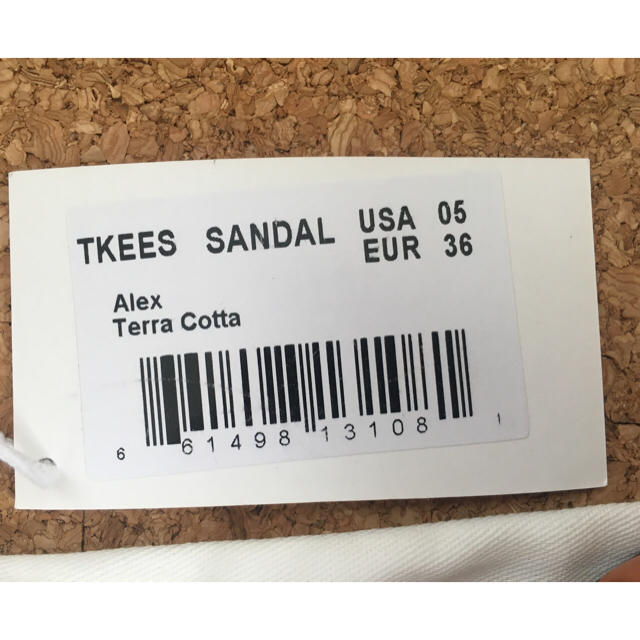 Ron Herman(ロンハーマン)の新品未使用☆TKEES ティキーズ ALEX フラットサンダル レディースの靴/シューズ(サンダル)の商品写真