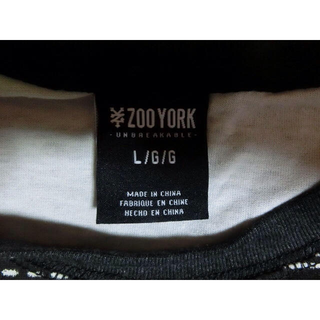 ZOO YORK(ズーヨーク)のアメカジ【ZOOYORK】 ボーダー柄ロングT US L メンズのトップス(Tシャツ/カットソー(七分/長袖))の商品写真