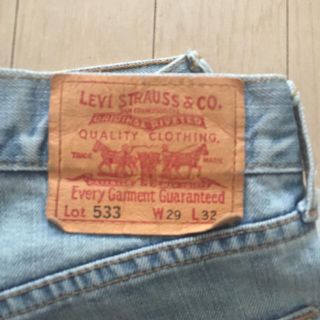 リーバイス(Levi's)のリーバイス☆ジーンズ☆29サイズ☆ビンテージ感(デニム/ジーンズ)