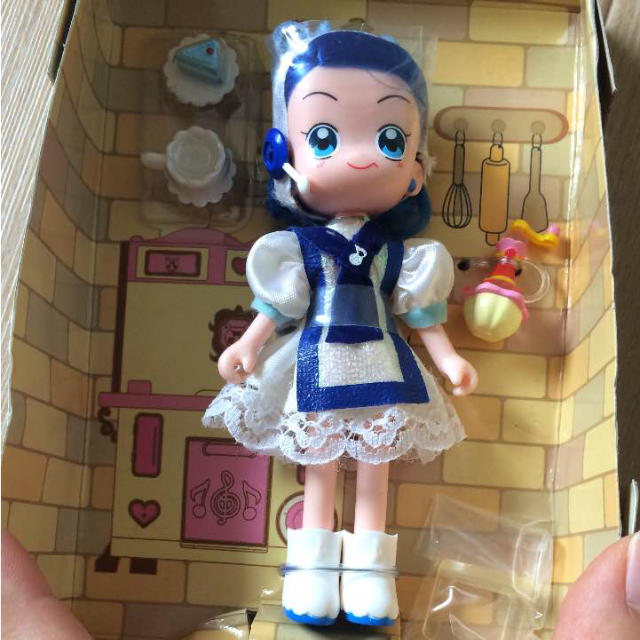 BANDAI(バンダイ)のおジャ魔女どれみ あいこ フィギュア ぬいぐるみ おんぷ はづき 人形 ステッキ エンタメ/ホビーのおもちゃ/ぬいぐるみ(ぬいぐるみ)の商品写真