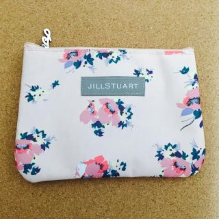 ジルバイジルスチュアート(JILL by JILLSTUART)の未使用ジルスチュアート花柄ピンクポーチ(ポーチ)