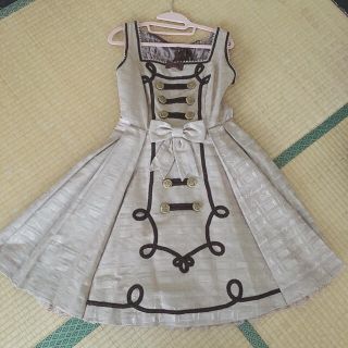 アンジェリックプリティー(Angelic Pretty)のmelty whip chocolate JSK キャラメル(ひざ丈ワンピース)