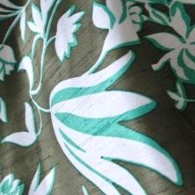 KLEIN PLUS(クランプリュス)の美品 ミッシェルクランKLEINPLUS ボタニカル柄ふんわりスカート レディースのスカート(ミニスカート)の商品写真