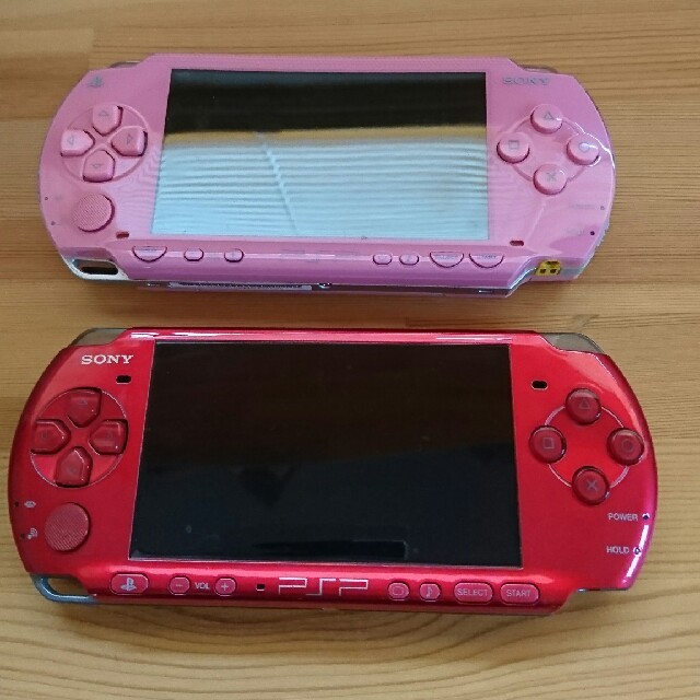 値下げ☆ PSP 本体2台 カセットセット☆携帯用ゲーム機本体