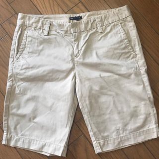 ギャップ(GAP)の♡最終お値下げ♡【数回着用】GAP ベージュ ハーフパンツ (サイズ6)(ハーフパンツ)