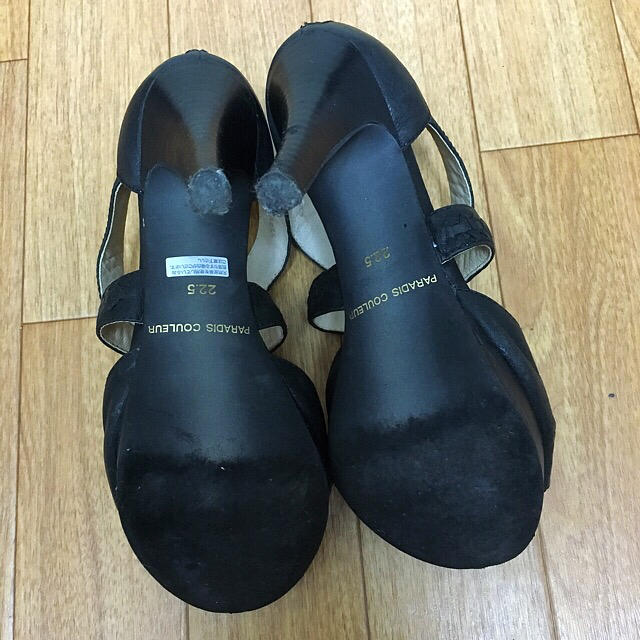 ブラックサンダル レディースの靴/シューズ(サンダル)の商品写真