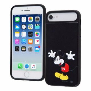 ディズニー(Disney)のiPhone7/6s/6 耐衝撃ケース ディズニー/ミッキーマウス1(iPhoneケース)