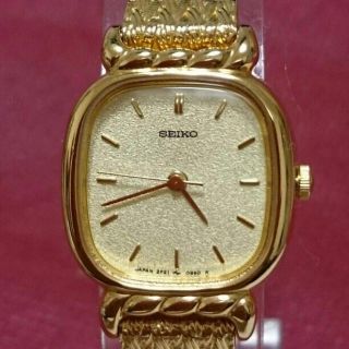 セイコー(SEIKO)のSEIKO ゴールド 腕時計 美品(腕時計)