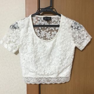 トップショップ(TOPSHOP)のトップショップ レーストップス♡(カットソー(半袖/袖なし))