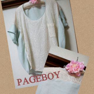 ページボーイ(PAGEBOY)のPAGEBOY＊カットソー(カットソー(半袖/袖なし))